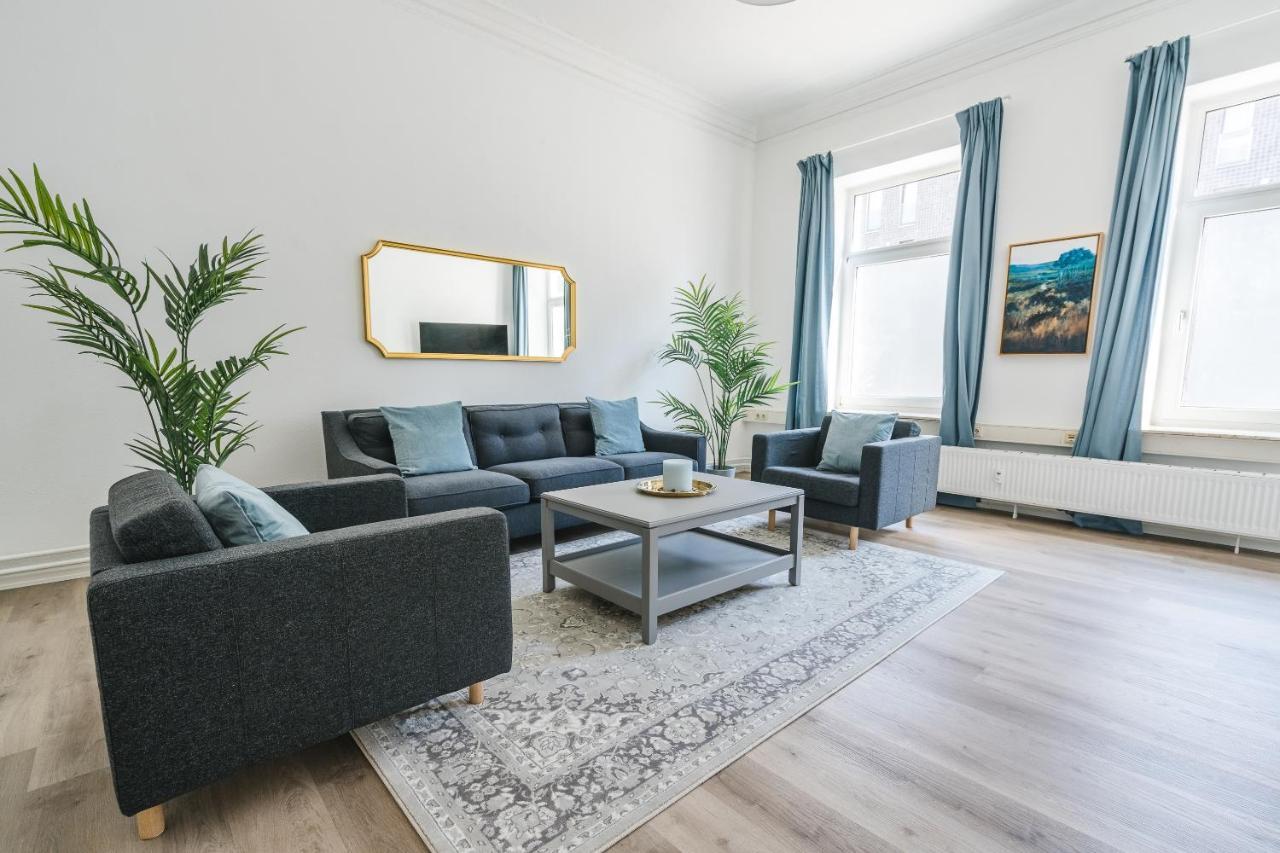 Zentral Gelegenes Premium-Apartment Mit Viel Tageslicht Хамбург Екстериор снимка